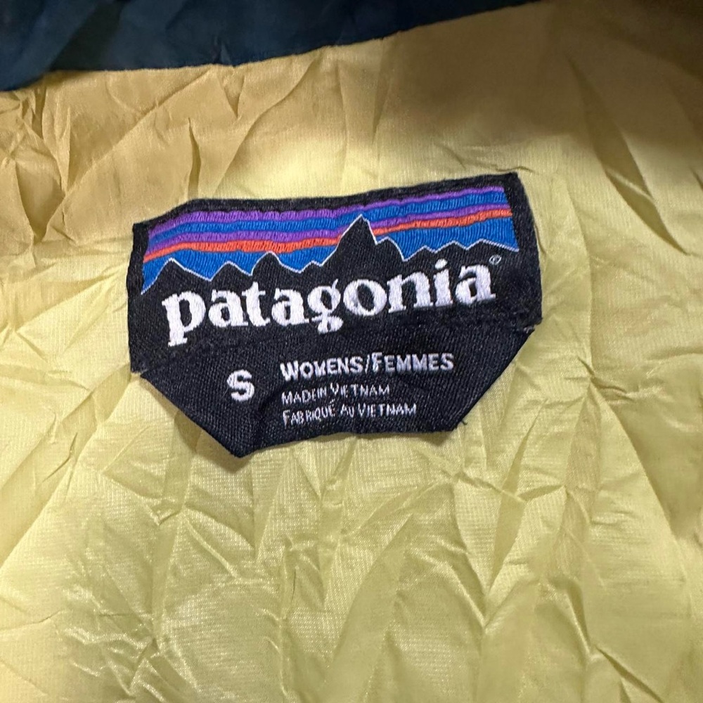 Patagonia Women’s Blue Primaloft Nano Puff Zip Up Jacket Size Small - Picture 3 of 5